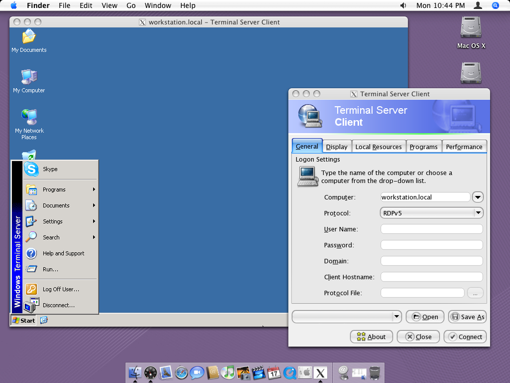 remote desktop client mac os